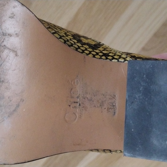 Chloe Rylee Python Embossed Ankle Bootie 🐍 - Picture 10 of 11